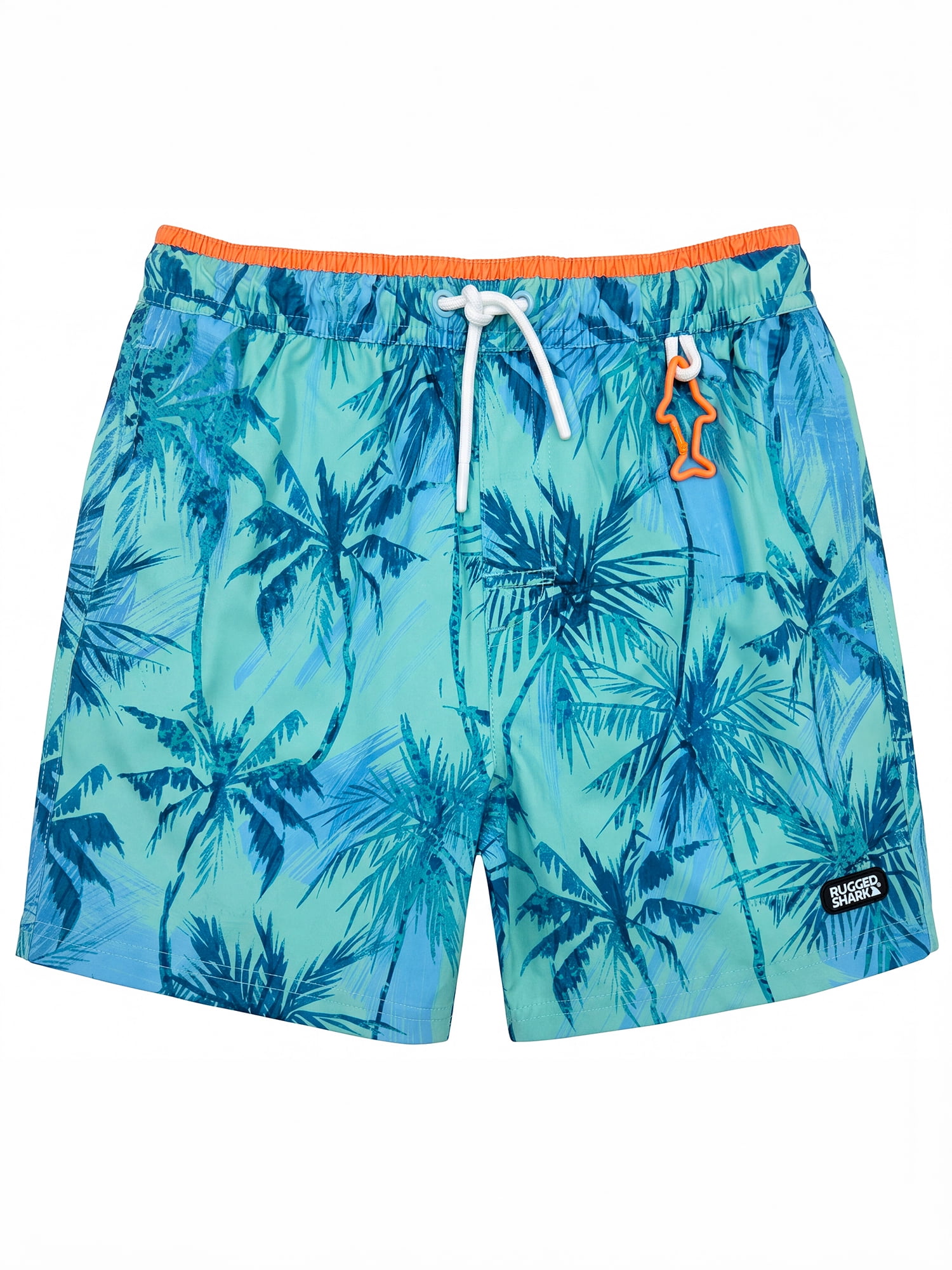 Boys 6" Inseam Swim Trunks, Sizes 4-16