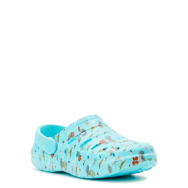 Rugged Shark Little and Big Kids Shark Week Clog Shoes, Sizes 10-4