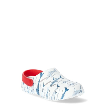 Rugged Shark Little and Big Kids Shark Week Clogs