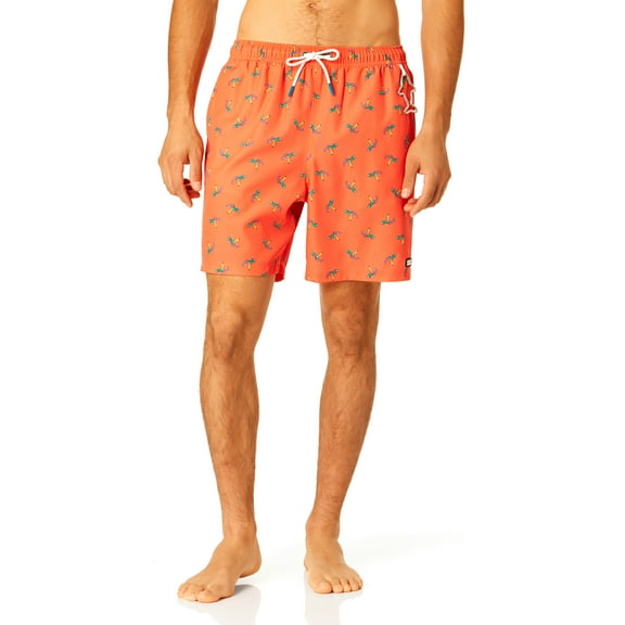 Rugged Shark Men's & Big Men's Swim Trunks, 7" Inseam, Sizes S-3XL