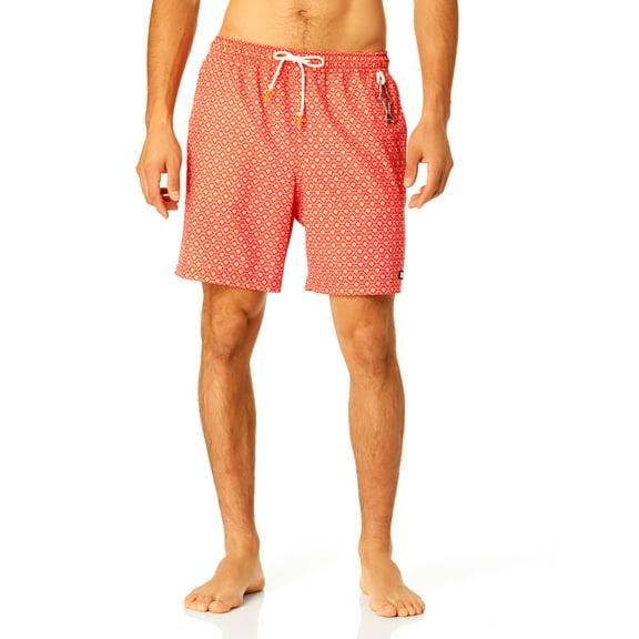 Rugged Shark Men's & Big Men's Swim Trunks, 7" Inseam, Sizes S-3XL