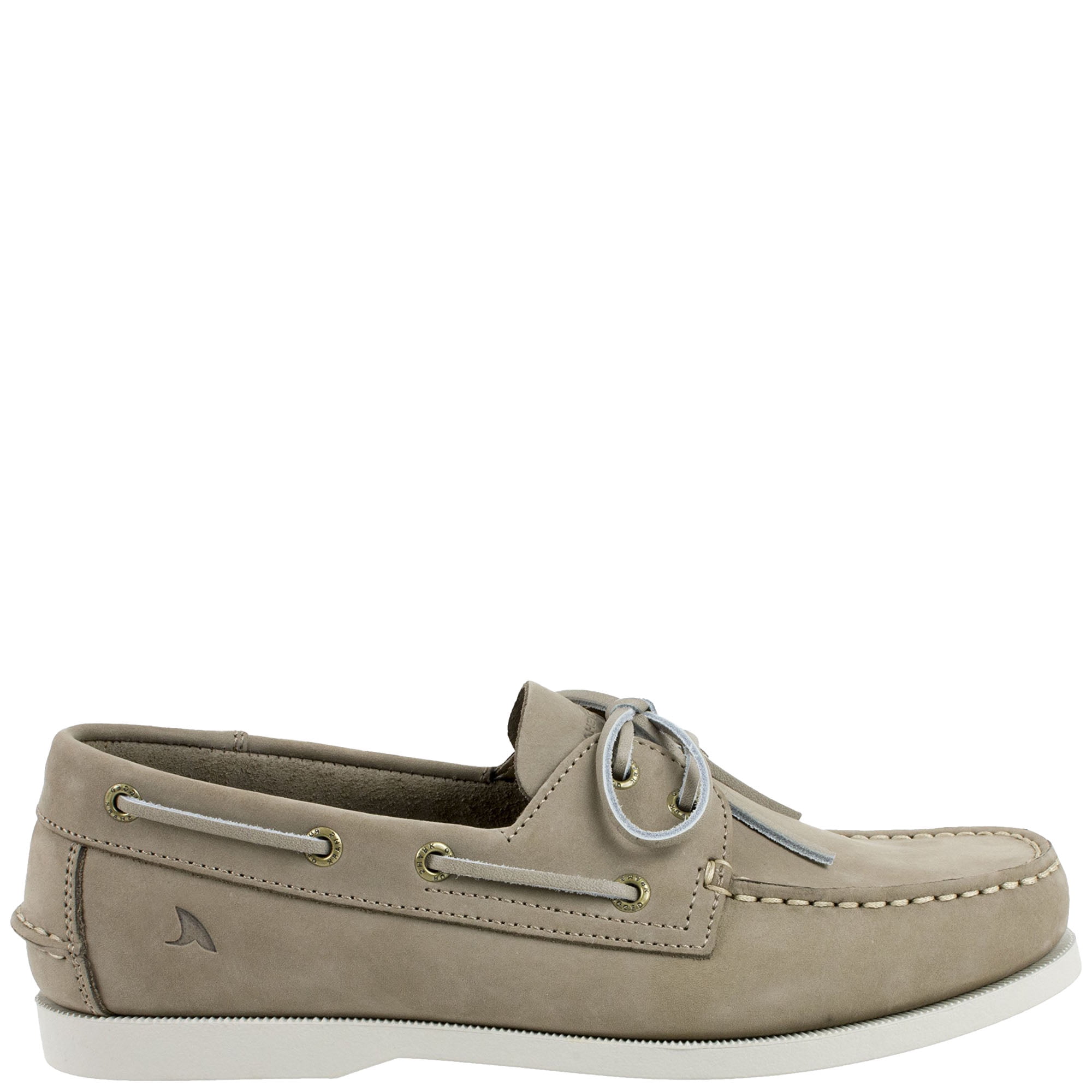 Rugged Shark Men's Classic Boat Shoes, Genuine Leather with Odor