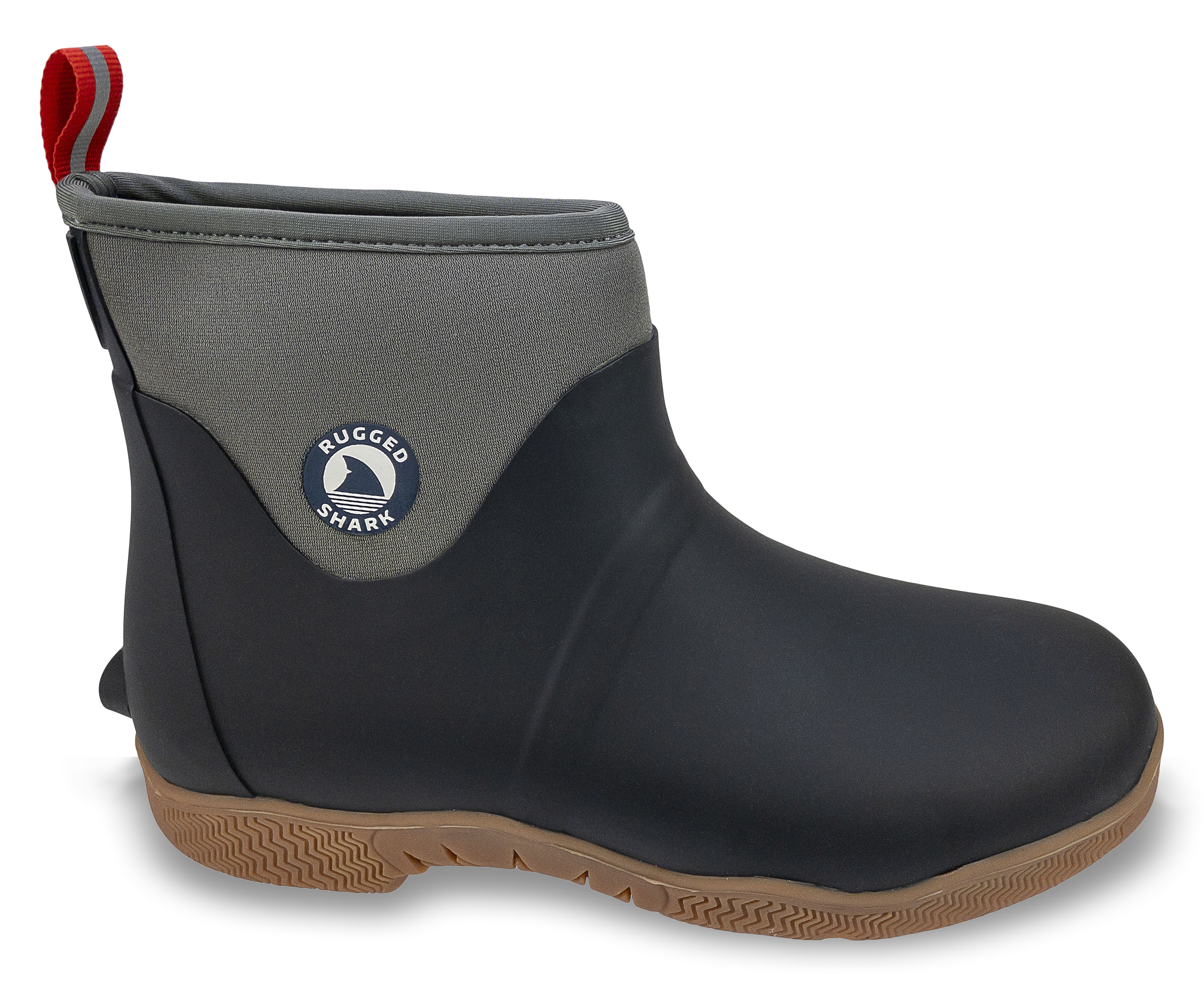 Rugged Shark Mid Height Fishing Deck Boot, GREAT WHITE NEO 