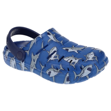 Rugged Shark Toddler & Big Boys Eva Clogs