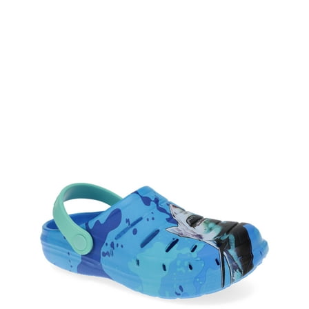 Rugged Shark Little and Big Boys' EVA Swivel Strap Clogs
