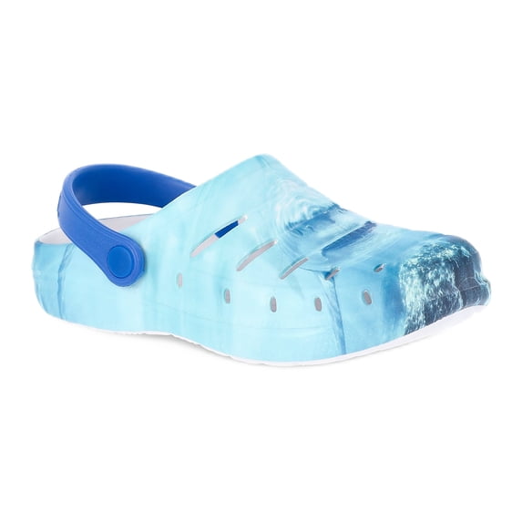 Rugged Shark Little and Big Boys' EVA Swivel Strap Clogs