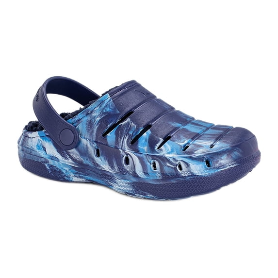 Rugged Shark Toddler & Big Boys Lined Clogs