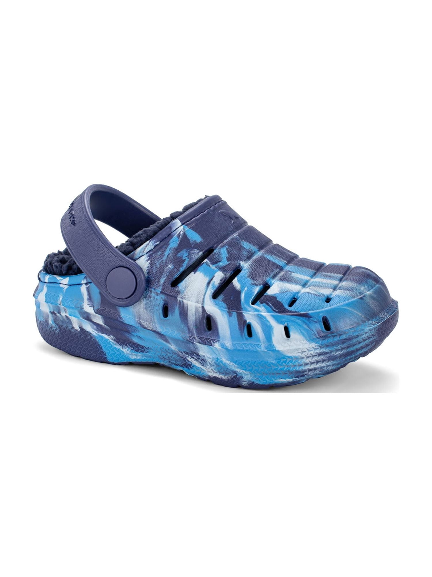 Toddler and Big Boys Lined Clog Sandals