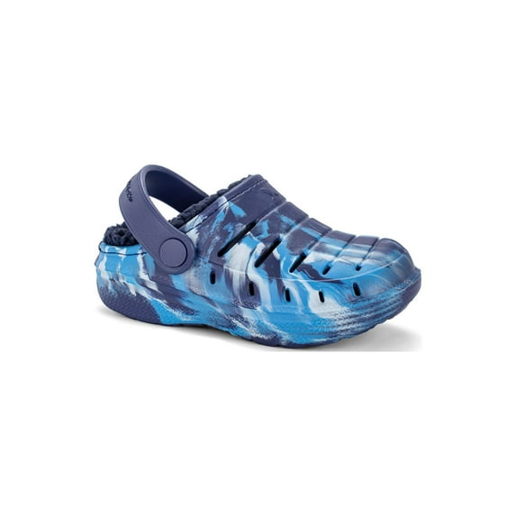 Rugged Shark Toddler and Big Boys Lined Clog Sandals