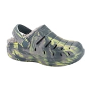 Rugged Shark Toddler and Big Boys Lined Clog Sandals