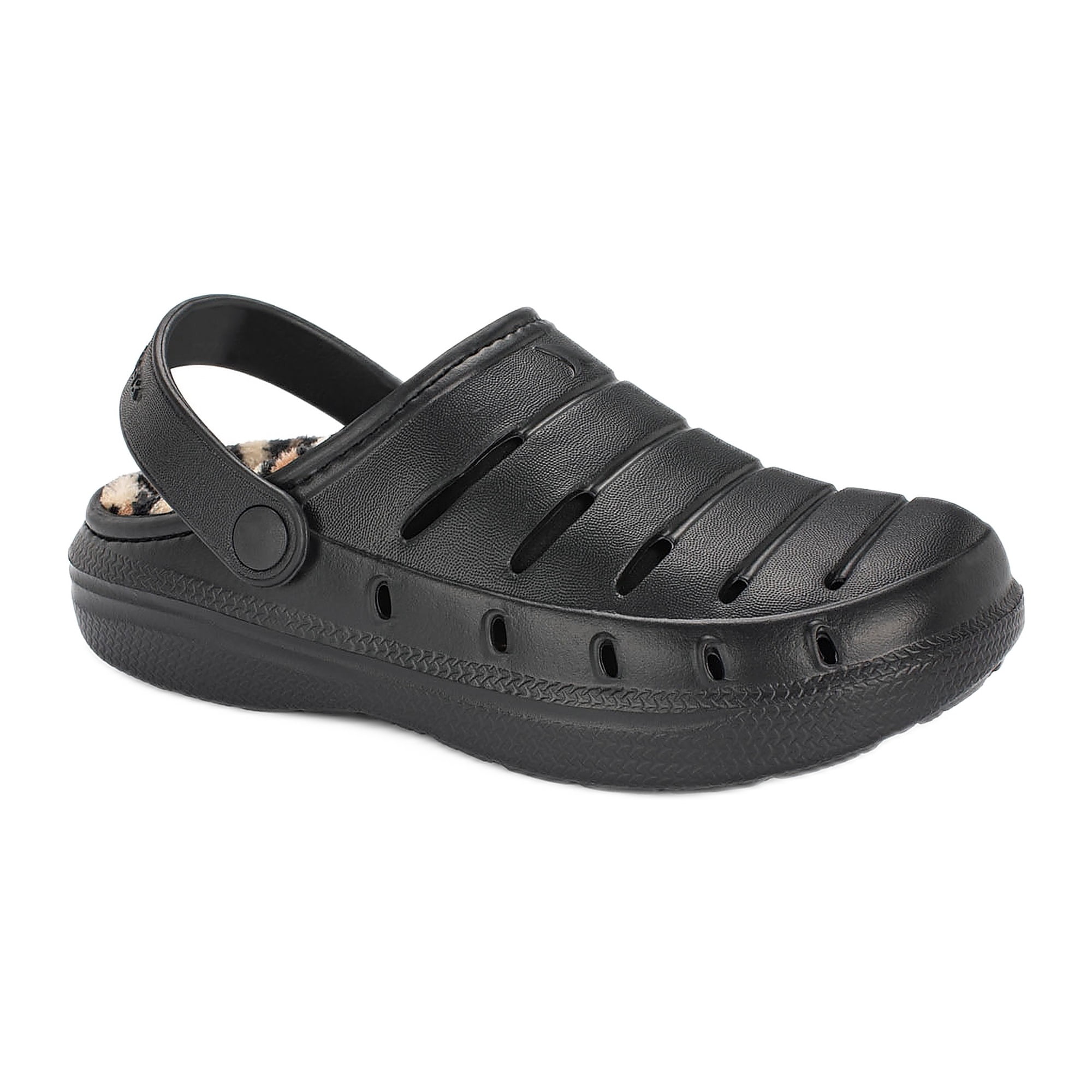 Rugged Shark Toddler and Girls’ Lined EVA Clogs