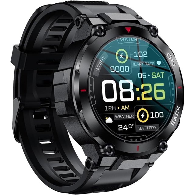 Rugged Smart Watch with GPS for OnePlus Nord CE 3 Lite Outdoor Tactical