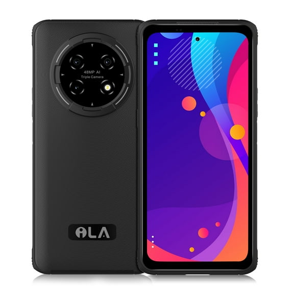 Rugged Smartphone, Android 13 Phone With 8GB+256GB SD Mobile Phones,6.67 Inch Smartphone 48MP+24MP 5000mAH Battery Outdoor Rugged Smartphone