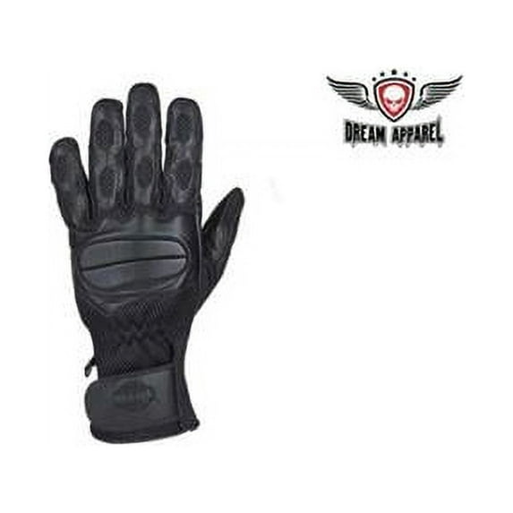 Rugged Style Full Finger Motorcycle Gloves - Medium