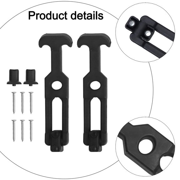 Rugged T Handle Rubber Draw Latches 2 Pack for Diverse Uses in For Toolboxes and Vehicles