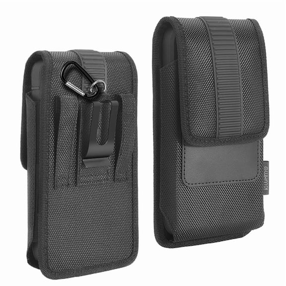 Rugged Vertical Belt Loop Case is Compatible with Lively Smart4, Smart3 with any cover on it.