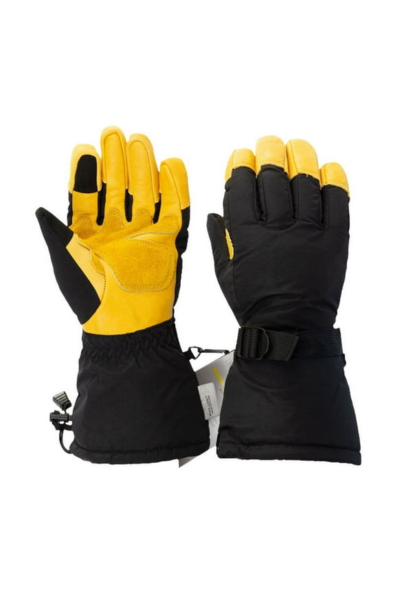 Waterproof Winter Gloves | Touchscreen Compatible | Cordura Shell, Thinsulate Insulation | Ice Fishing, Skiing, Sledding, Snowboard | for Women or Men( S)