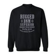 thumbnail image 1 of Rugged Wear Denim. Sweatshirt Men - Men Sweatshirt, Black, Medium, 1 of 4