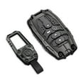 thumbnail image 1 of Rugged Zinc Alloy Full-Body Key Fob Cover with Metal Keychain for Honda Civic Hatchback Accord CR-V Odyssey HR-V Pilot EX EX-L Si Sport Touring Smart Remote, 1 of 7