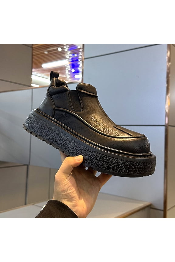 Rugged and Trendy Shoes for men , Chloe Shoe Brand- Thick-soled Trendy Boots