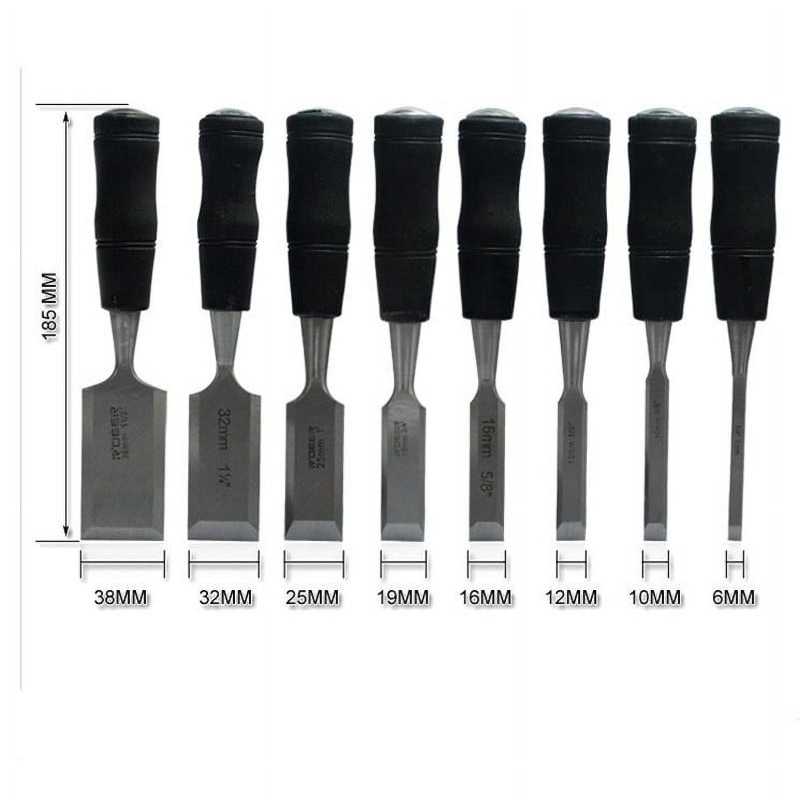 Rugged handle DIY woodworking tools wood chisel carving chisel flat ...