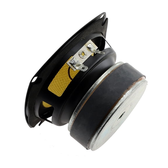 Ruggeds 4in Sound Driver Woofer With 40W Power Handling Bulletproofs Diaphragm Vibrations Reduction Suspension Design