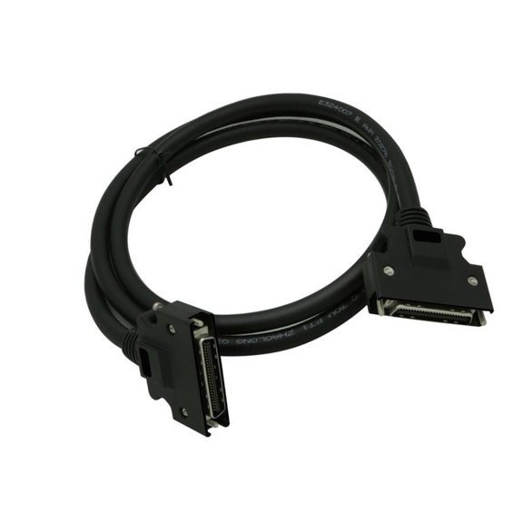 Ruggeds SCSI50 Data Transfer Cord for Precisions Equipment Vibrations Resistant Joints Factory Automation Applications