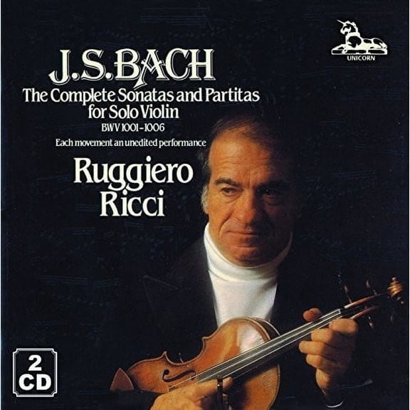 Ruggiero Ricci - J.s. Bach: Complete Suites & Partitas - Music & Performance - CD