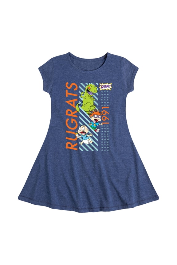 - 1991 - Toddler And Youth Girls Fit And Flare Dress