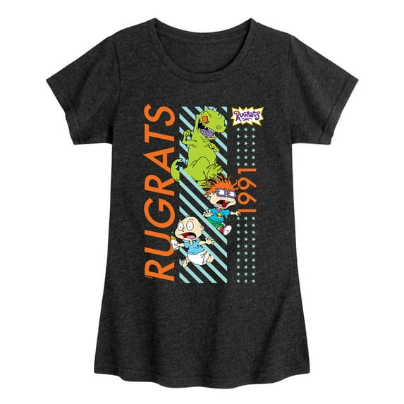 Rugrats - 1991 - Toddler And Youth Girls Short Sleeve Graphic T-Shirt