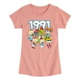 thumbnail image 1 of Rugrats -  90's Rugrats Back - Toddler And Youth Girls Short Sleeve Graphic T-Shirt, 1 of 5