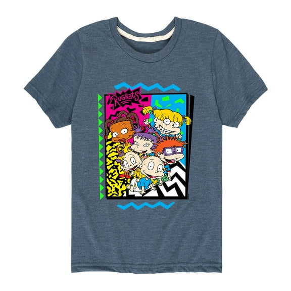 Rugrats - 90's Rugrats - Toddler And Youth Short Sleeve Graphic T-Shirt