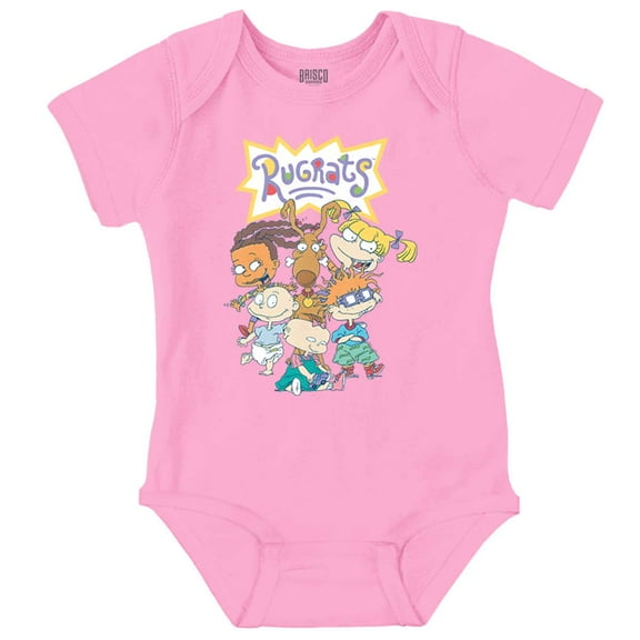 Rugrats 90s Cartoon Characters Romper Boys or Girls Infant Baby Brisco Brands NB