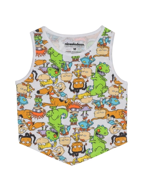 - Rugrats All Over Print Short Sleeve Graphic T-Shirt