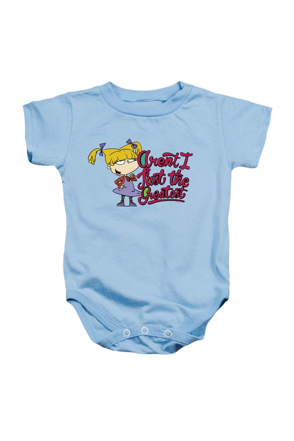 Angelica Aren't I Just The Greatest Unisex Infant Snap Suit for Baby