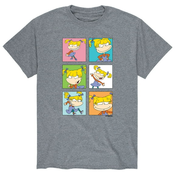 Rugrats - Angelica Grid - Men's Short Sleeve Graphic T-Shirt