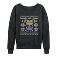 thumbnail image 1 of Rugrats - Angelica Ugly Sweater - Women's Lightweight French Terry Long Sleeve Shirt, 1 of 6