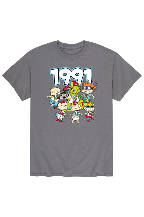 - Back - Men's Short Sleeve Graphic T-Shirt