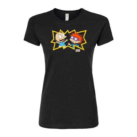 Rugrats - Best Buds - Juniors Fitted Graphic T-Shirt