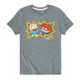 thumbnail image 1 of Rugrats - Best Buds - Toddler And Youth Short Sleeve Graphic T-Shirt, 1 of 5