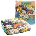 thumbnail image 1 of Rugrats Blanket, 50"x60" Rugrats Character Group Silky Touch Super Soft Throw Blanket, 1 of 6