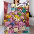 thumbnail image 1 of Rugrats Blanket, Super Soft Throw Blanket for Couch Sofa Bed, 330 GSM Flannels Blanket for Bedroom Livingroom, Suitable for All Seasons, 1 of 9