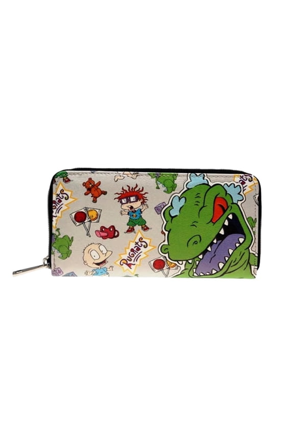 Rugrats Cartoon Characters Design Zip Around Clutch Wallet