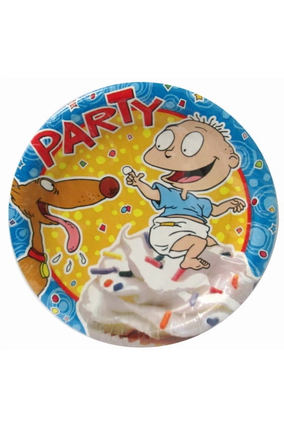 Rugrats 'Celebration' Disposable Paper Plates, 8 Count