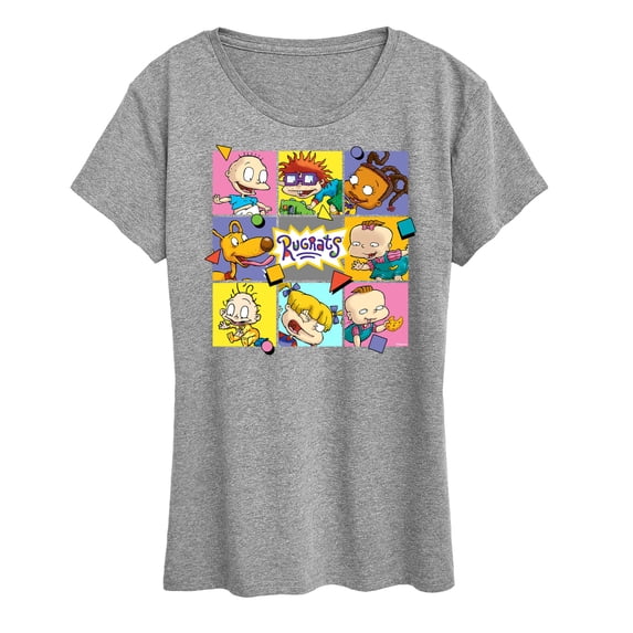 Rugrats - Character Grid - Women's Short Sleeve Graphic T-Shirt