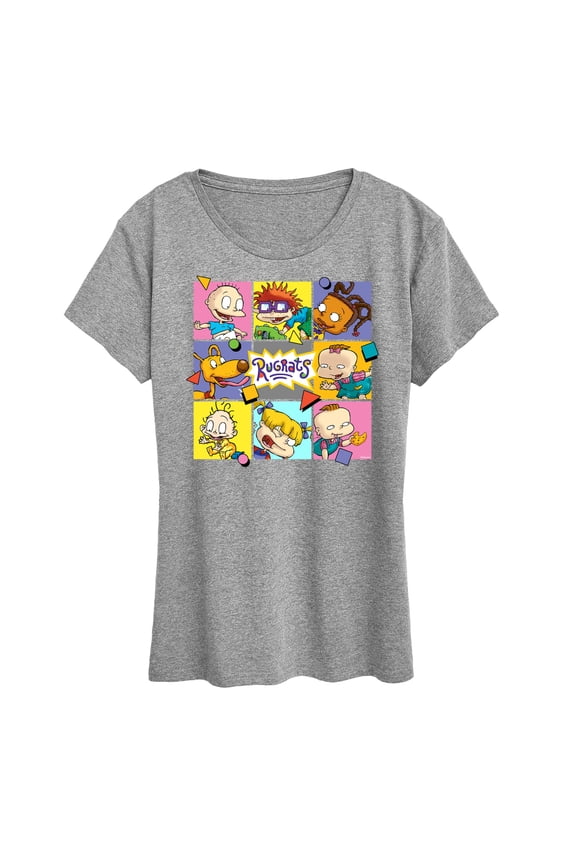 - Character Grid - Women's Short Sleeve Graphic T-Shirt