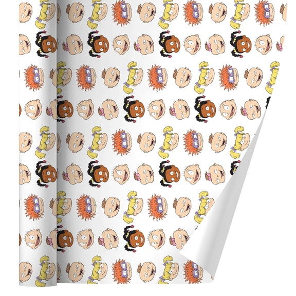 Rugrats Character Heads Gift Wrap Wrapping Paper Rolls