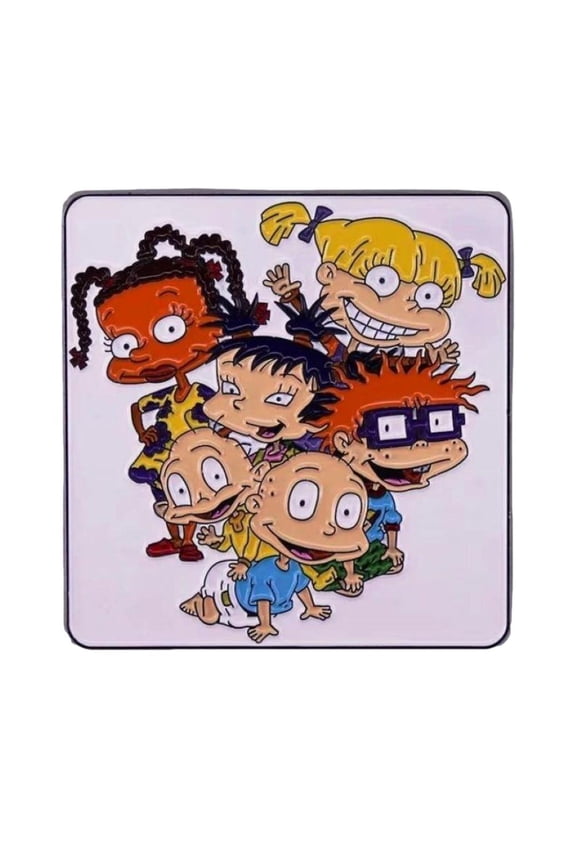 Rugrats Characters Family Enamel Metal Pin