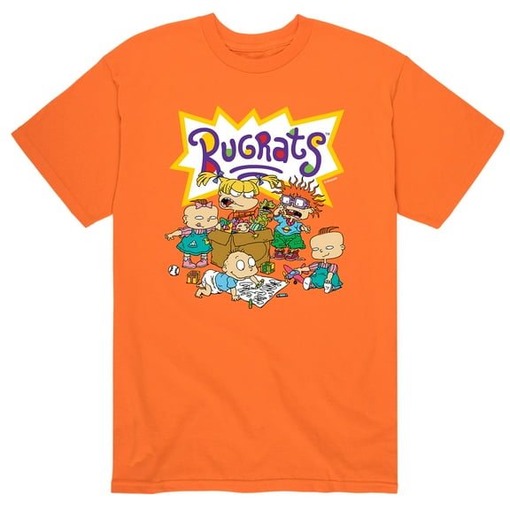 Rugrats - Characters Logo - Men's Short Sleeve Graphic T-Shirt