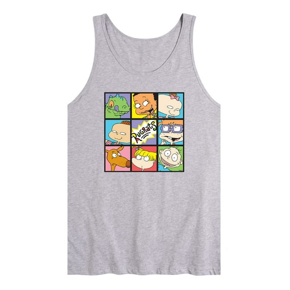 Rugrats - Characters in Window Grid - Men's Jersey Tank